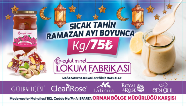 Tahin Sevenler Buraya! Eylül Minel'de Ramazan Ayında Sıcak Tahin Sadece 75 TL!