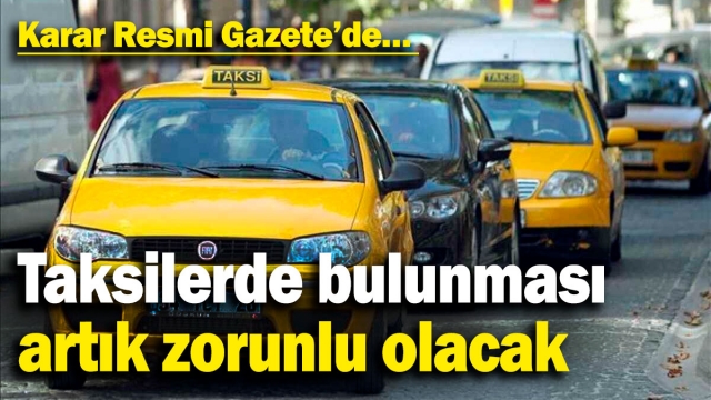 Taksilerde Güvenlik Önlemleri Artıyor