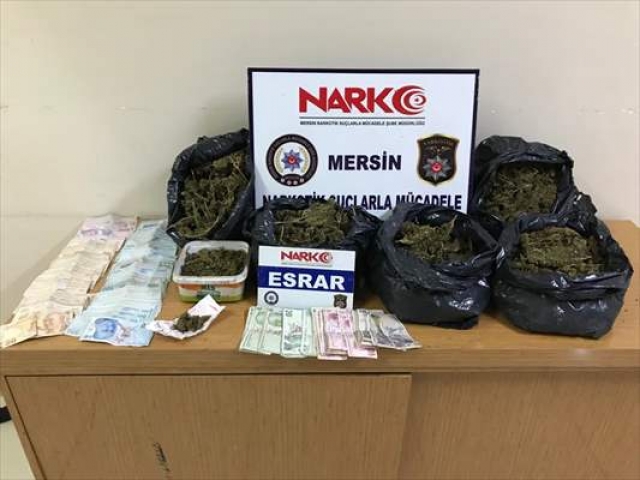 Tamircide ele geçirilen esrarla ilgili iki tutuklama