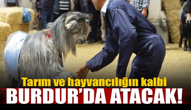 Tarım ve hayvancılığın kalbi Burdur’da atacak