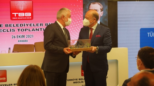 TBB’den Isparta Belediyesine Sürdürülebilir
Ulaşım Fikir ve Proje Uygulama ödülü verildi