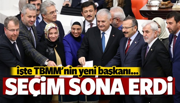 TBMM'nin yeni başkanı belli oldu!