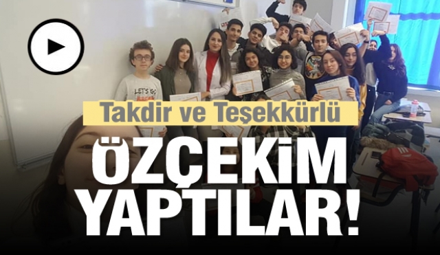 TED Isparta Kolşeji'nde Yarıyıl Karne Heyecanı