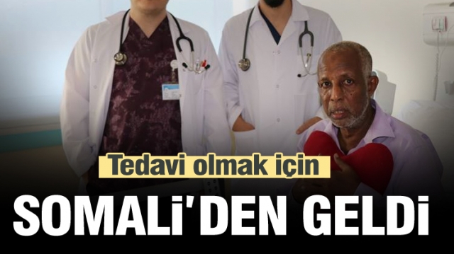 TEDAVİ OLMAK İÇİN ISPARTA'YA SOMALİ'DEN GELDİ 