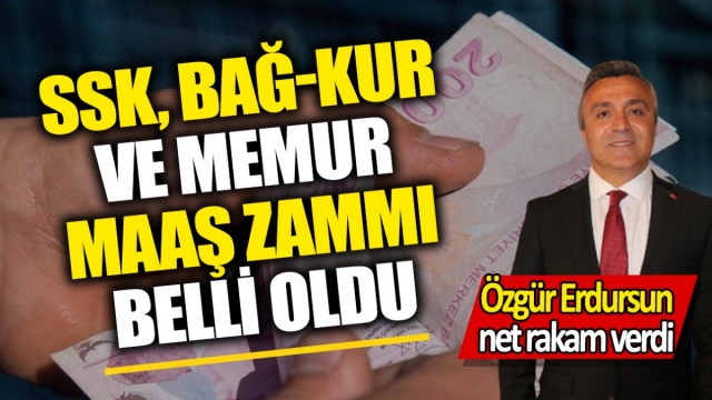 Temmuz ayında emekli maaşlarına gelecek zam oranlarını açıkladı