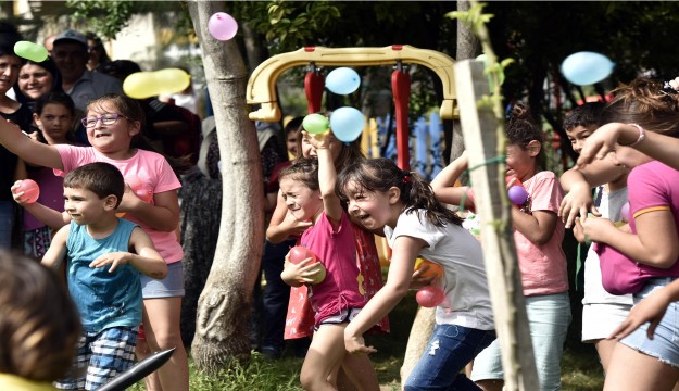 Teneffüs Park’ta bahar sevinci   