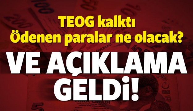 TEOG kalktı! Ödenen ücretler ne olacak?