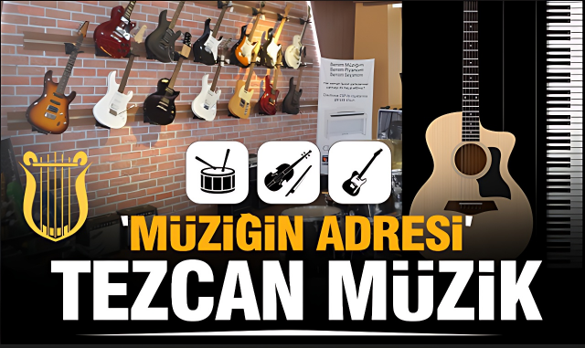 Tezcan Müzik: Ses, Işık, Müzik Sistemleri ve Enstrümanlar