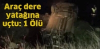 Ara&ccedil; dere yatağına u&ccedil;tu: 1 &Ouml;l&uuml;