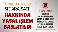 K&uuml;&ccedil;&uuml;k Yaşta &Ccedil;ocuğa Sigara Satan İşyerine Ceza!