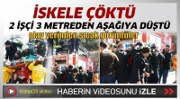 İskele kırıldı&hellip;