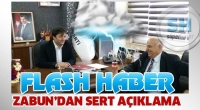 Zabun&rsquo;dan sert a&ccedil;ıklama