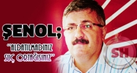 ŞENOL ; 'Aldatılmadınız Su&ccedil; Ortağısınız'