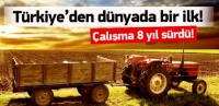 T&uuml;rkiye d&uuml;nyada bir ilke imza attı!