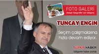Tuncay Engin se&ccedil;im &ccedil;alışmalarına aralıksız devam ediyor.