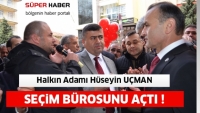 HALKIN ADAMI U&Ccedil;MAN SE&Ccedil;İM B&Uuml;ROSUNU A&Ccedil;TI 