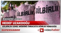 G&uuml;lbirlik Genel M&uuml;d&uuml;r&uuml;: İhracata ağırlık vereceğiz