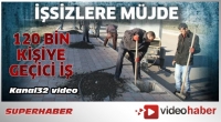 işsizlere m&uuml;jde