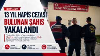 13 Yıl Hapis Cezası Bulunan Şahıs Yakalandı