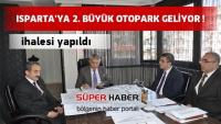 Isparta'da 2. b&uuml;y&uuml;k katlı otoparkın ihalesi yapıldı !
