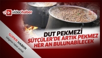 S&uuml;t&ccedil;&uuml;ler&rsquo;de artık pekmez her an bulunabilecek