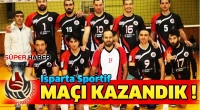 Isparta Sportif Son Ma&ccedil;ını Kazandı