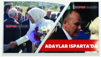 AK Parti Isparta Adayları Isparta'da Karşılandı 