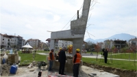 Isparta'da Fırat &Ccedil;akıroğlu Şehit ANITI Y&uuml;kseliyor !