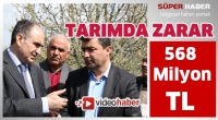 ISPARTA TARIMINDA ZARAR &Ccedil;OK B&Uuml;Y&Uuml;K OLDU !