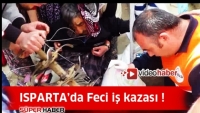 Isparta'da yine bir Çapa makinesi iş kazası !