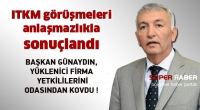BAŞKAN G&Uuml;NAYDIN, Y&Uuml;KLENİCİ FİRMA YETKİLİLERİNİ ODASINDAN KOVDU