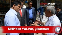 MHP&rsquo;den Yalva&ccedil; &ccedil;ıkarması