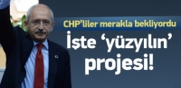 Kılı&ccedil;daroğlu, 'CHP'nin mega projesi'ni a&ccedil;ıkladı