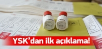 YSK'dan flaş a&ccedil;ıklama!