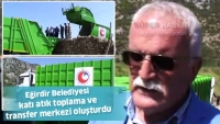 Eğirdir Belediyesi katı atık toplama ve transfer merkezi oluşturdu