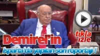 Demirel, son r&ouml;portajında yine &ldquo;demokrasi&rdquo; dedi