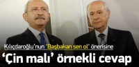 Bah&ccedil;eli'den Kılı&ccedil;daroğlu'na 'Başbakan' yanıtı