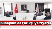 G&uuml;naydın'dan Rekt&ouml;r &Ccedil;arık&ccedil;ı'ya ziyaret