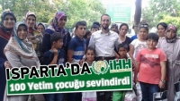 ISPARTA'DA İHH 100 YETİM &Ccedil;OCUĞU SEVİNDİRDİ