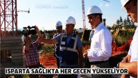  VALİ &Ouml;ZKAN ISPARTA&rsquo;DAKİ SAĞLIK YATIRIMLARINDA İNCELEMELERDE BULUNDU