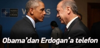 Cumhurbaşkanı Erdoğan, Obama ile telefonda g&ouml;r&uuml;şt&uuml;