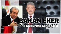 BAKAN, İL M&Uuml;D&Uuml;R&Uuml;NE SAHİP &Ccedil;IKTI