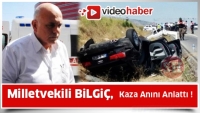 Milletvekili S&uuml;reyya Sadi BİLGİ&Ccedil;, Kaza Yaptı ( video haber )