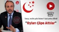 Oyları &ccedil;&ouml;pe attılar
