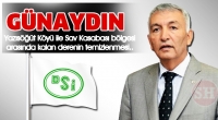 BAŞKAN G&Uuml;NAYDIN&rsquo;DAN TEŞEKK&Uuml;R