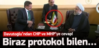 Davutoğlu'ndan CHP'ye bayrak cevabı