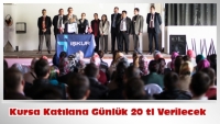 Isparta'da Bu Kursa Katılanlara G&uuml;nl&uuml;k 20 Tl Verilecek