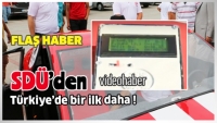 SD&Uuml;'den T&uuml;rkiye'de bir ilk daha !