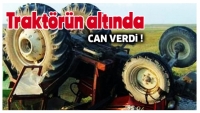 ISPARTA'DA DEVRİLEN TRAKTÖR 1 CAN ALDI
