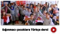 SIĞINMACI &Ccedil;OCUKLARA ISPARTA'DA T&Uuml;RK&Ccedil;E DERSİ
